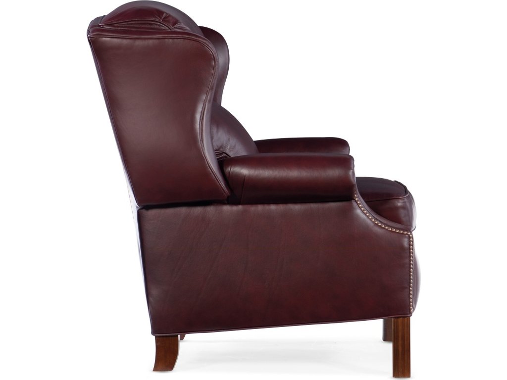 Chippendale Reclining Wing Chair - image 5