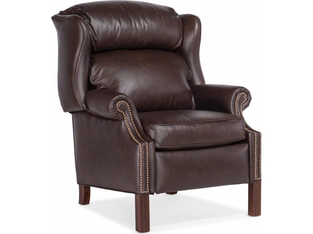 Chippendale Reclining Wing Chair - image 1