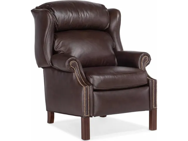 Chippendale Reclining Wing Chair