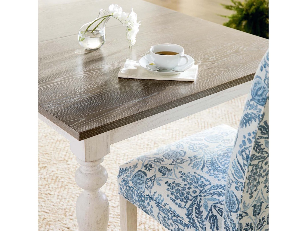 Amelia Oak Rectangle Dining Table with Leaf - image 2