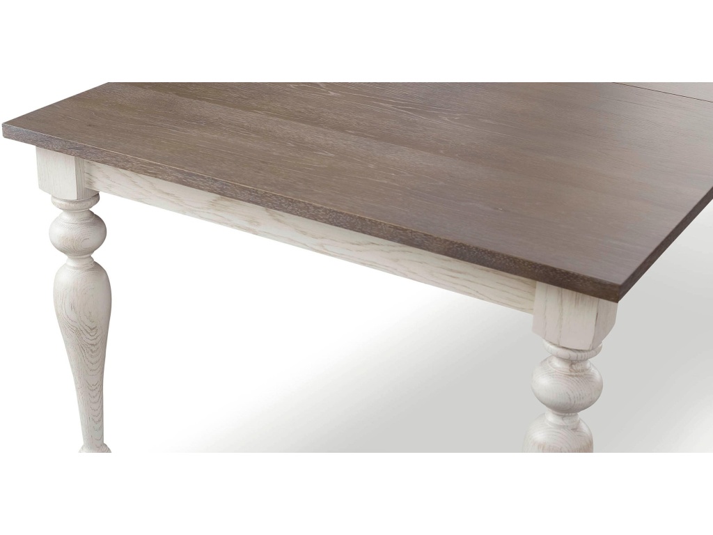 Amelia Oak Rectangle Dining Table with Leaf - image 7