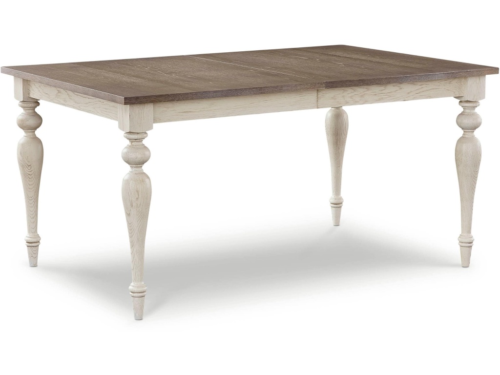 Amelia Oak Rectangle Dining Table with Leaf - image 3