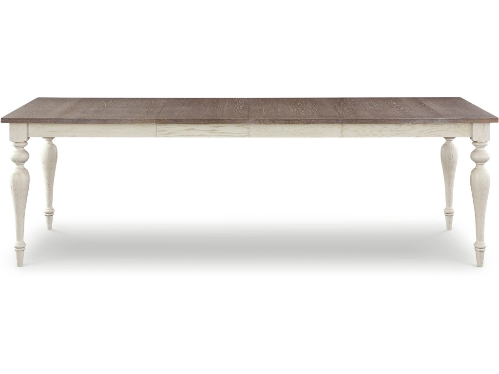 Amelia Oak Rectangle Dining Table with Leaf - image 5