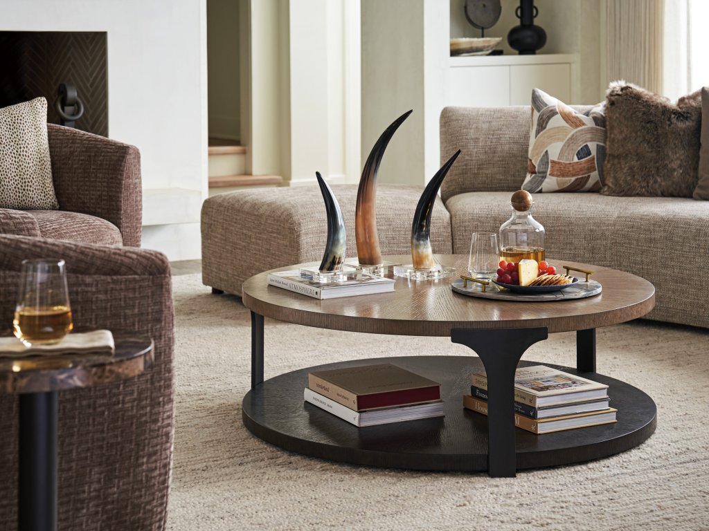 Kenya Round Cocktail Table - image 1