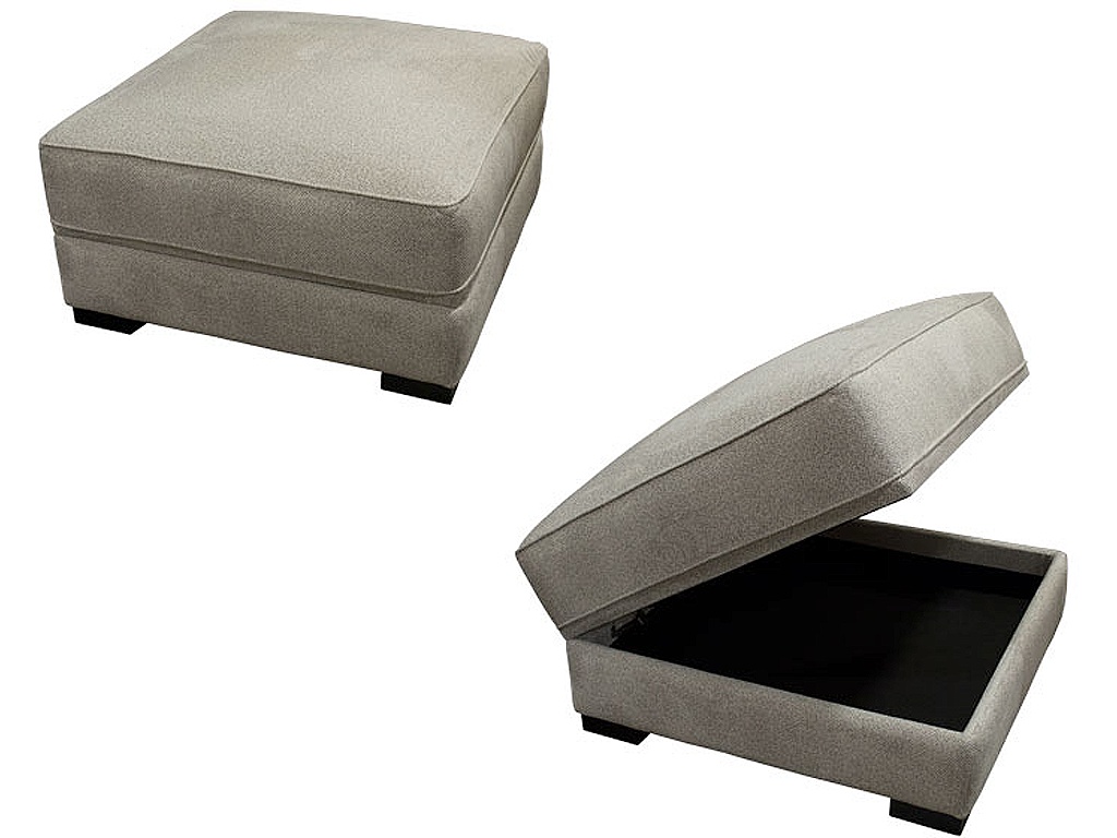 Square Storage Ottoman - main image