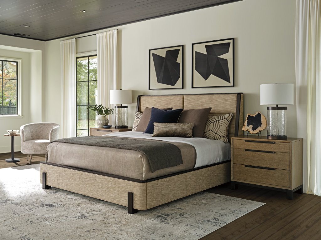 Barcelona Upholstered Bed 6/6 - image 1
