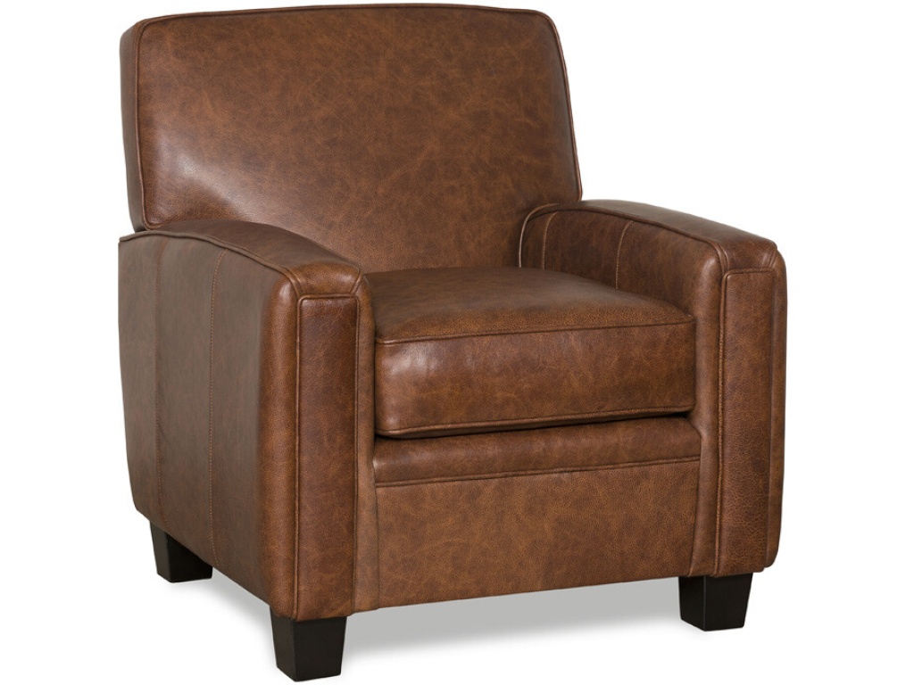 McKinley Leather Houck Chair and 4190 Houck Ottoman, primary thumbnail