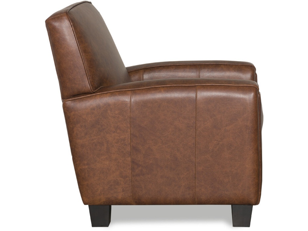 McKinley Leather Houck Chair and 4190 Houck Ottoman, alternate view 3
