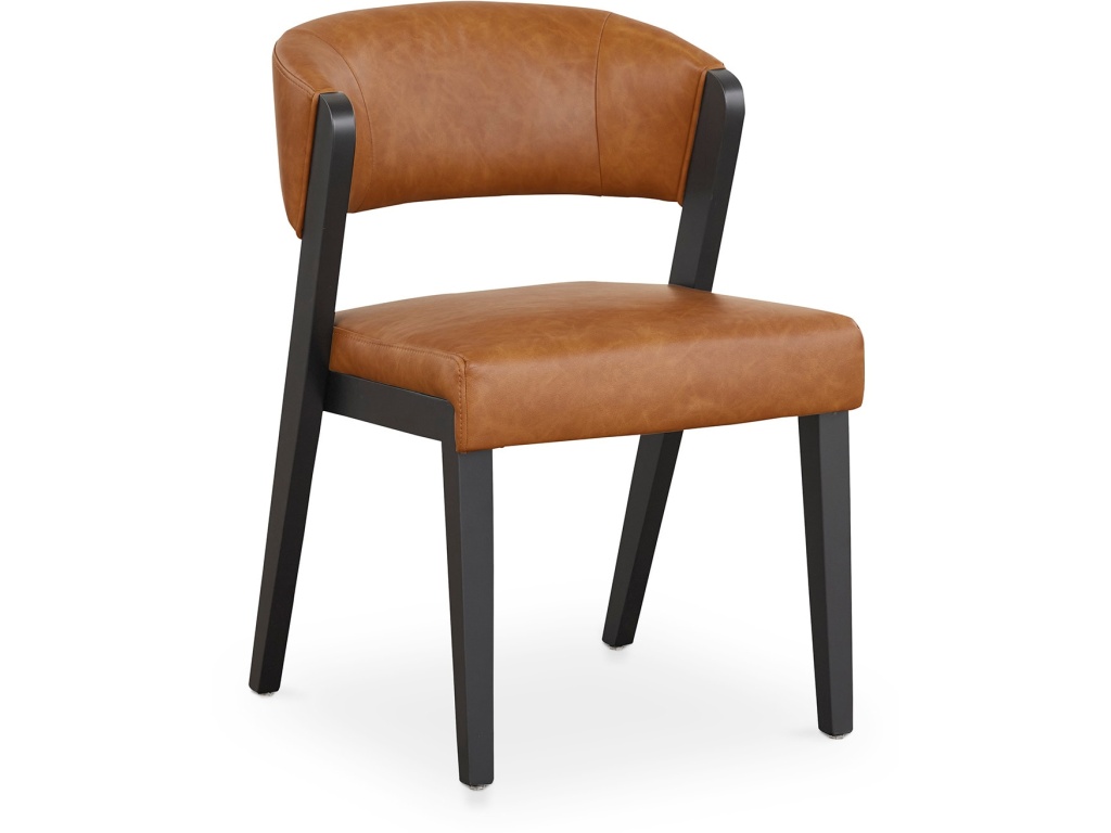Asher Upholstered Faux Leather Dining Chair - main image