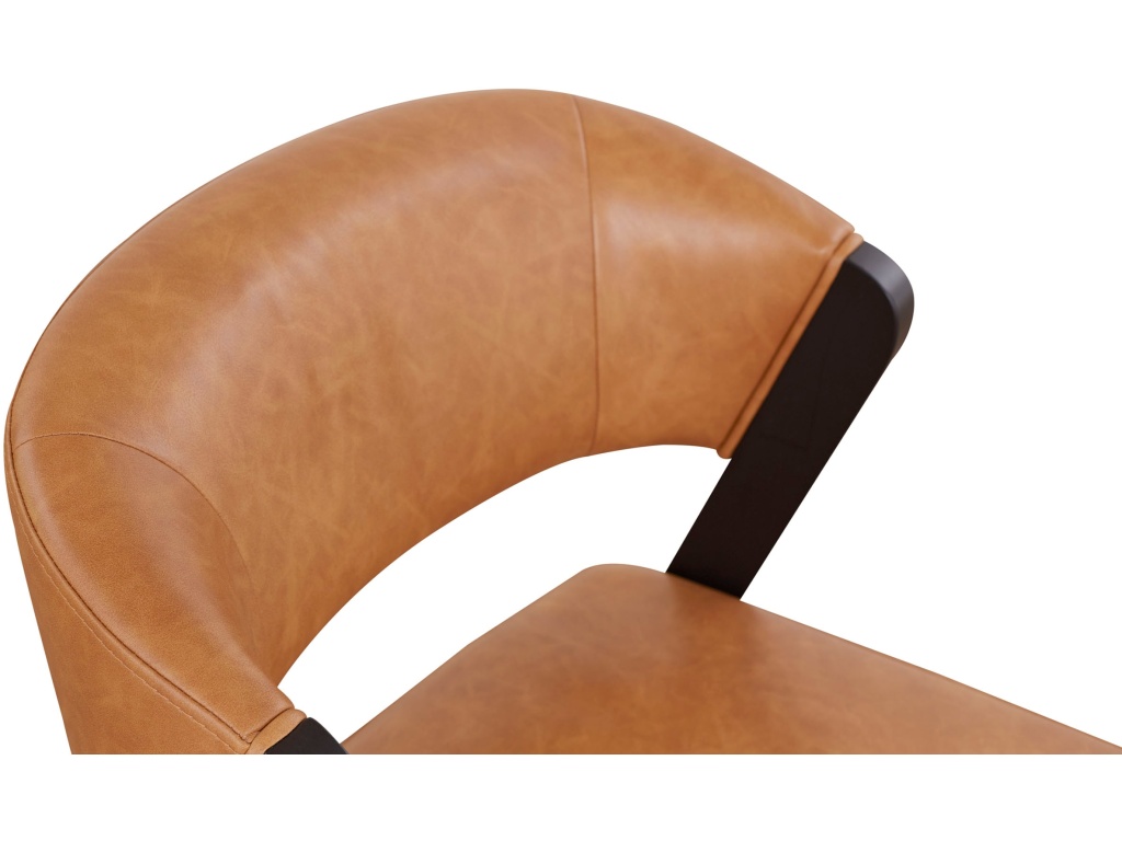 Asher Upholstered Faux Leather Dining Chair - image 5