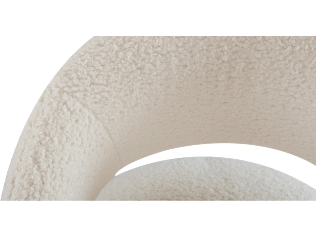 Aries Upholstered Dining Chair with Casters - image 7