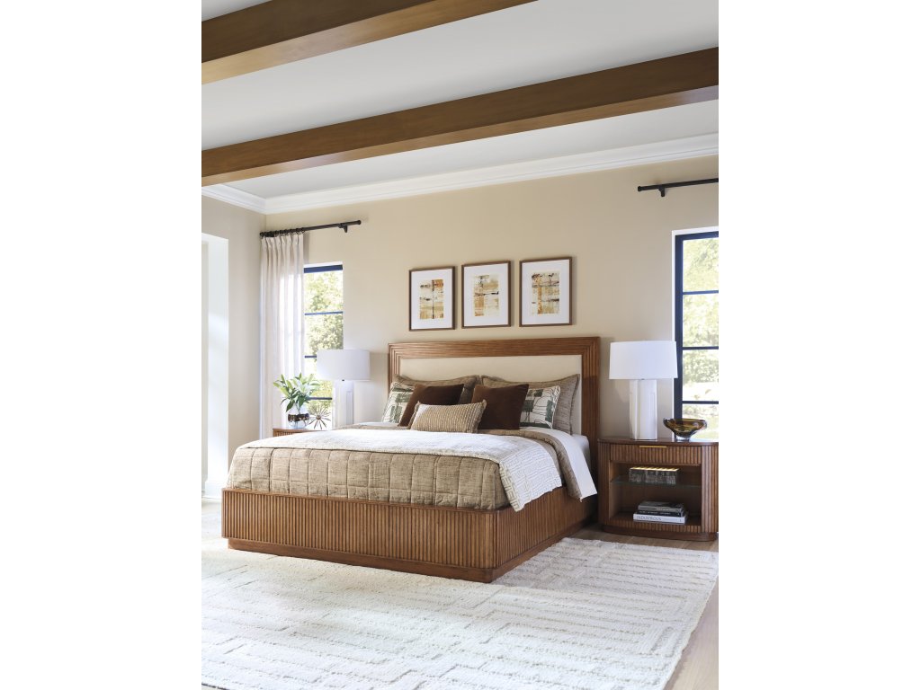 Pendry Upholstered Panel Bed 6/6 King - image 3