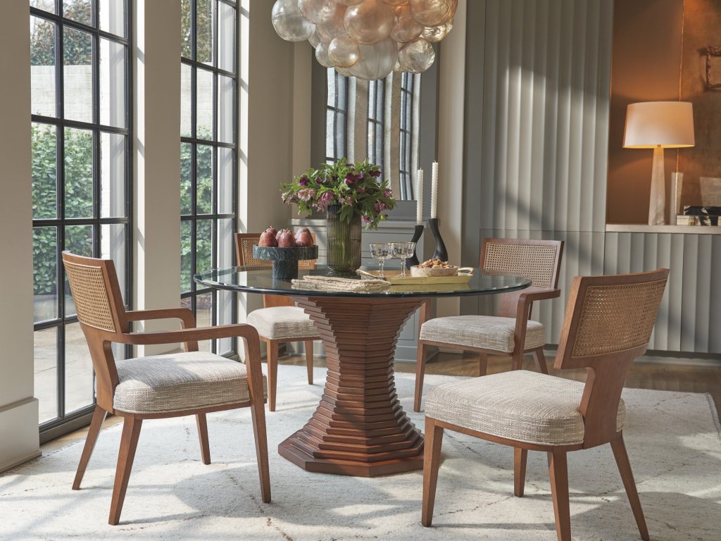 Serrano Custom Woven Side Chair - image 1