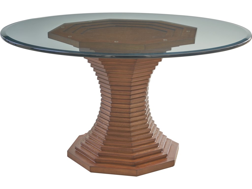 Cabrillo 54 Glass Top Dining Table - main image