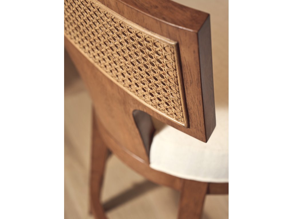 Calavera Woven Swivel Counter Stool - image 2