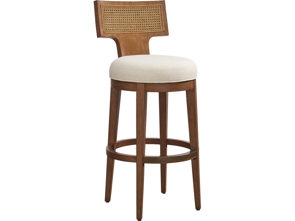 Calavera Woven Swivel Bar Stool - main image