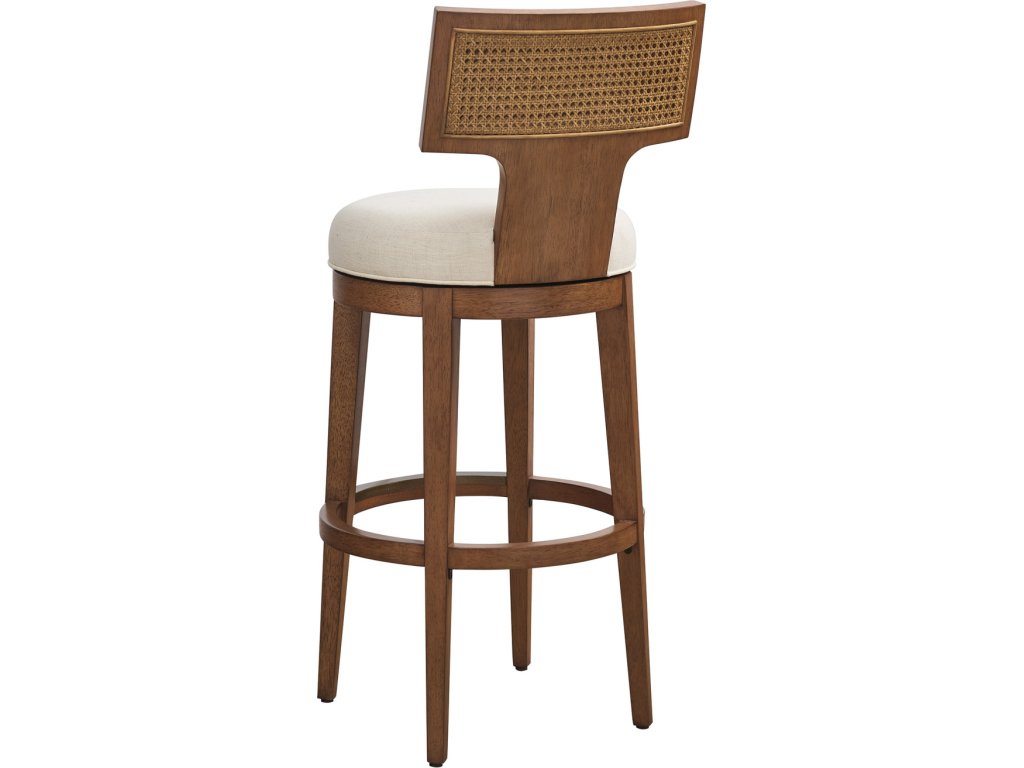 Calavera Woven Swivel Bar Stool - image 2