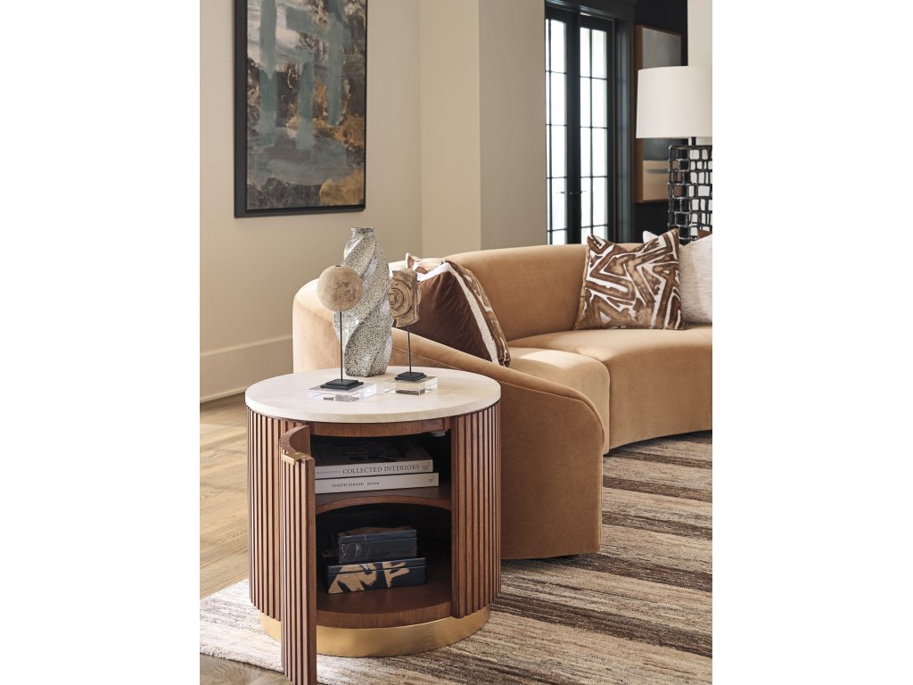 Avenida Round End Table - image 3