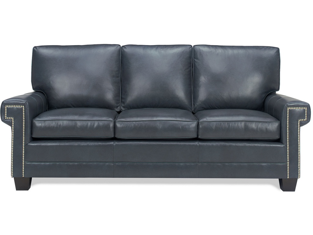 McKinley Leather Keystone Sofa, alternate view 1