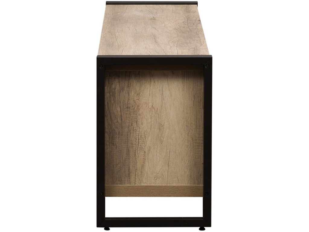 64 Inch TV Console w/ Faux Metal - image 3