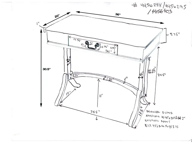Alta Writing Desk - Alternative View