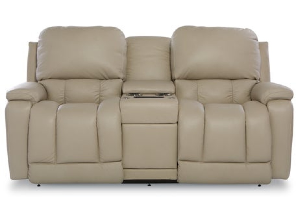 Greyson Reclining Loveseat w/ Console - image 1