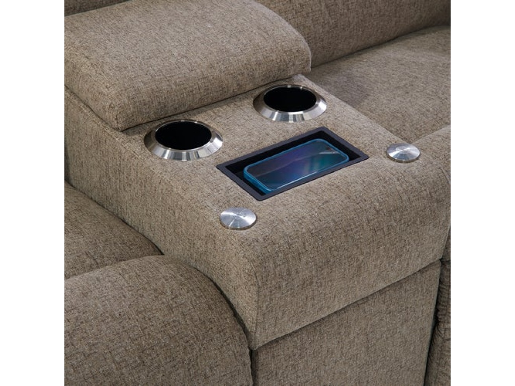 Joel Reclining Loveseat w/ Console - image 10
