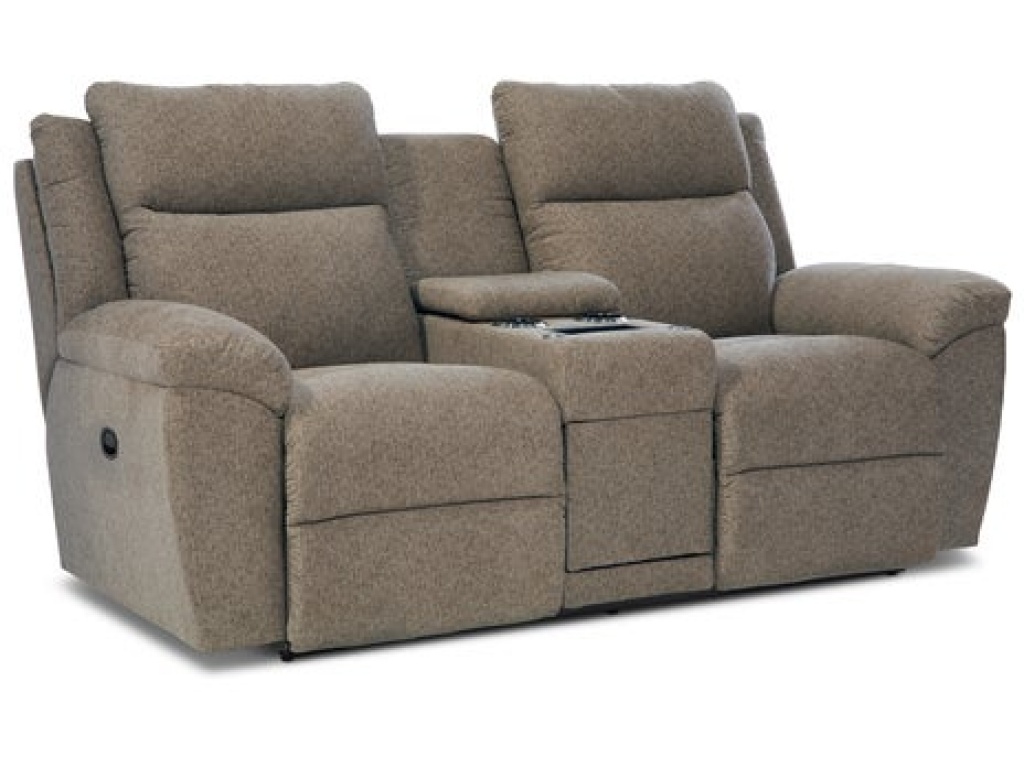 Joel Reclining Loveseat w/ Console - image 2