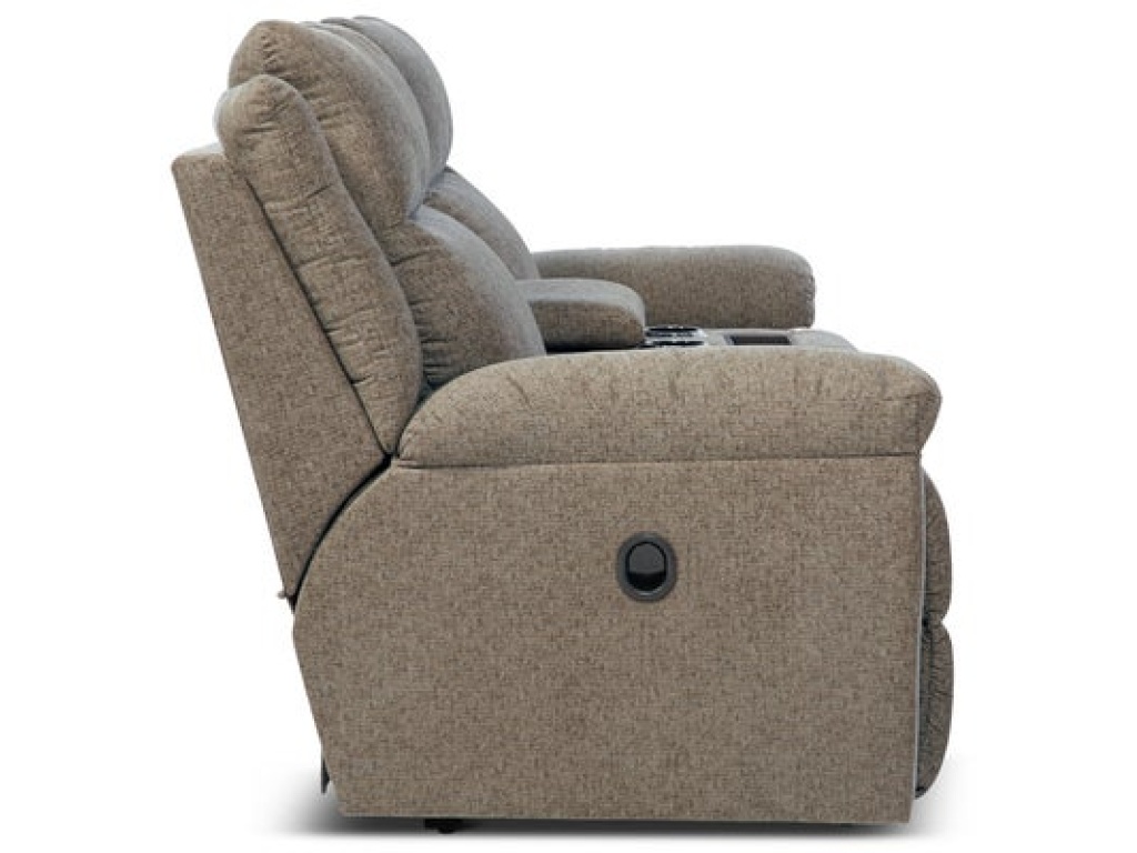 Joel Reclining Loveseat w/ Console - image 4