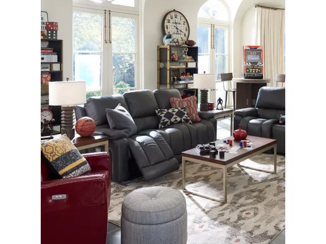 Greyson Power Reclining Sofa w/ Headrest
