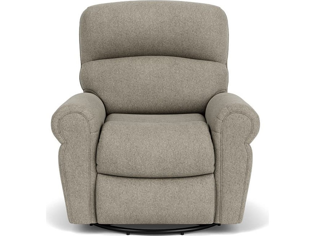Langston Fabric Swivel Gliding Recliner - image 4