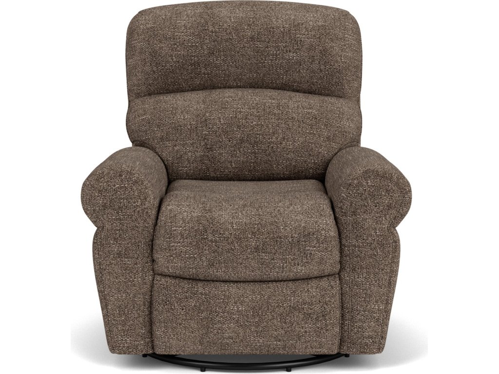 Langston Fabric Swivel Gliding Recliner - image 5