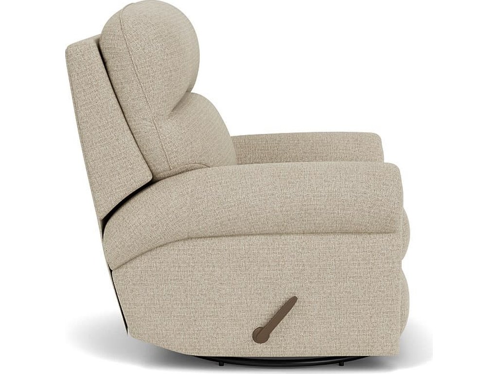 Langston Fabric Swivel Gliding Recliner - image 6