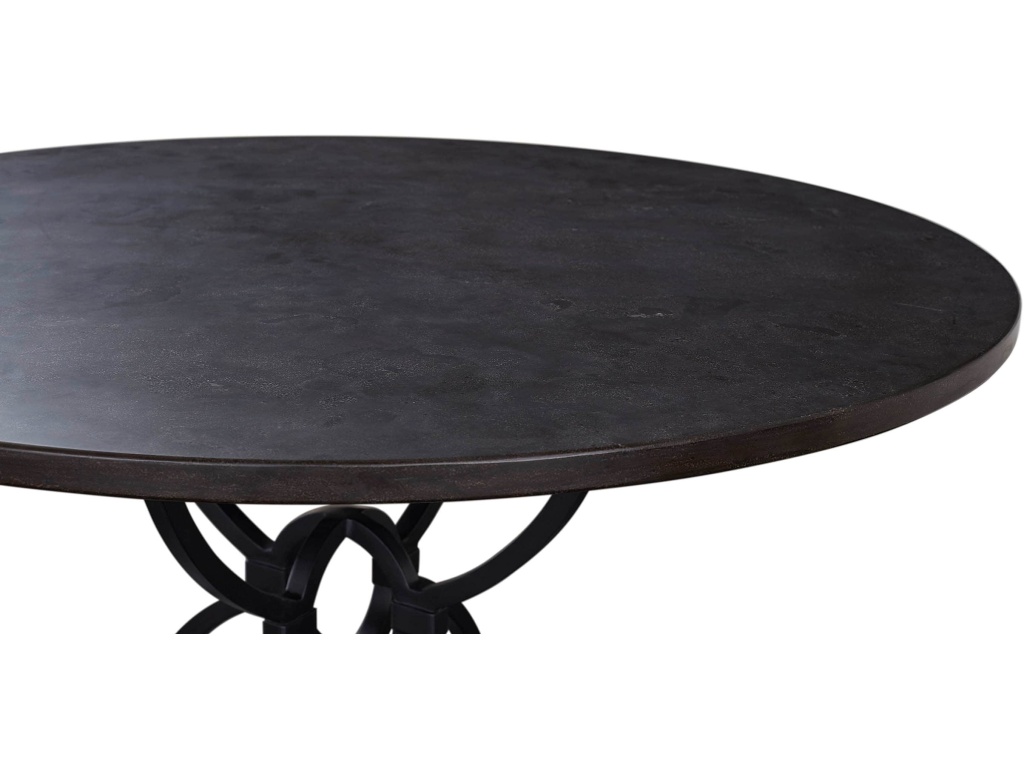 Atlas Blue Stone Round Dining Table - image 3