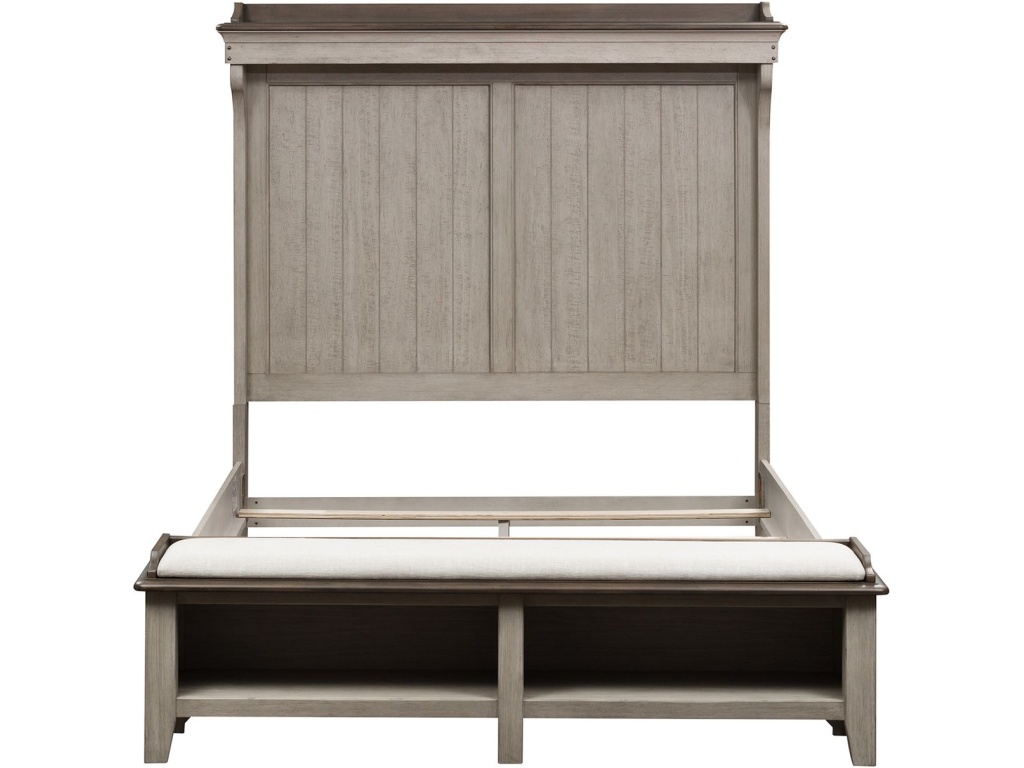 Queen Mantle Storage Bed - image 2