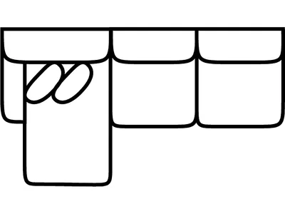 LSF 1 Arm Sofa Chaise