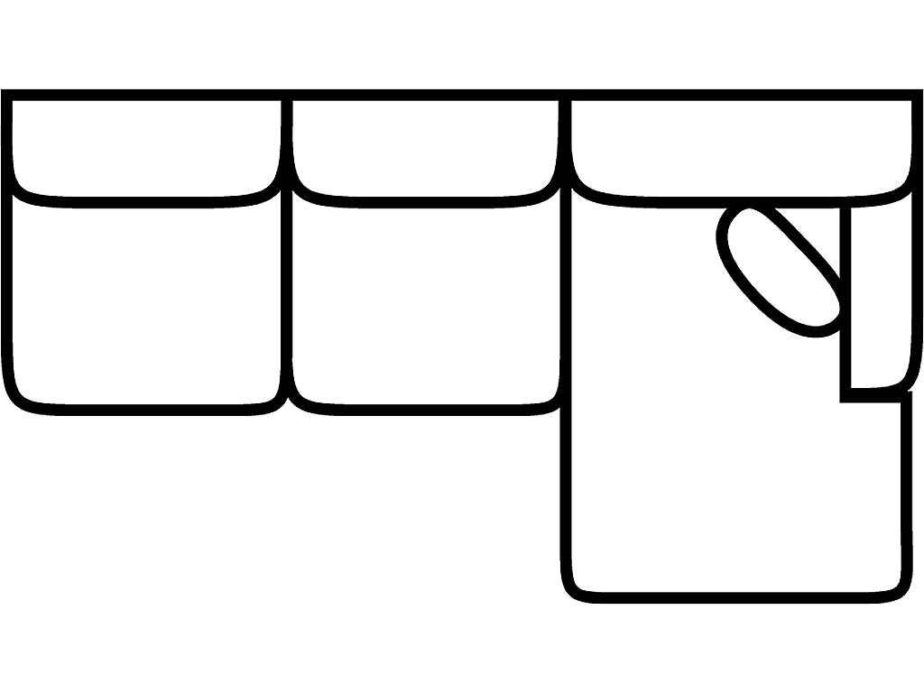 RSF 1 Arm Sofa Chaise - image 1