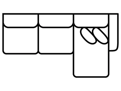 RSF 1 Arm Sofa Chaise