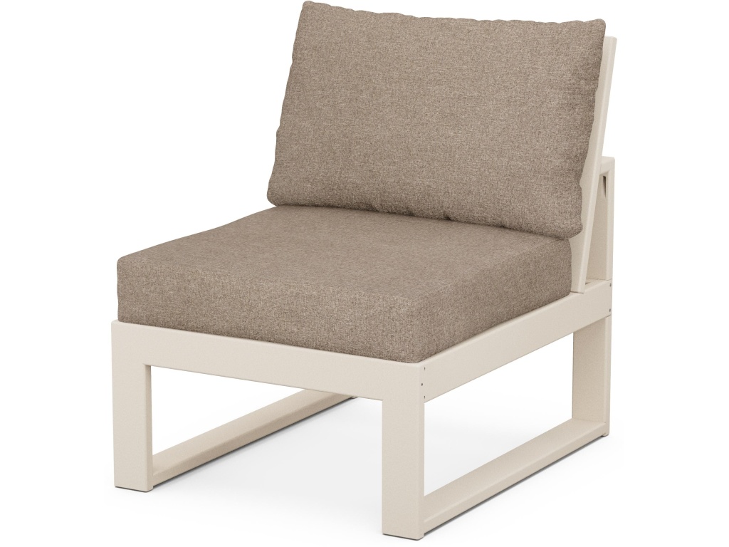 Trex Outdoor Furniture Modular Armless Chair Adirondack Set, primary thumbnail