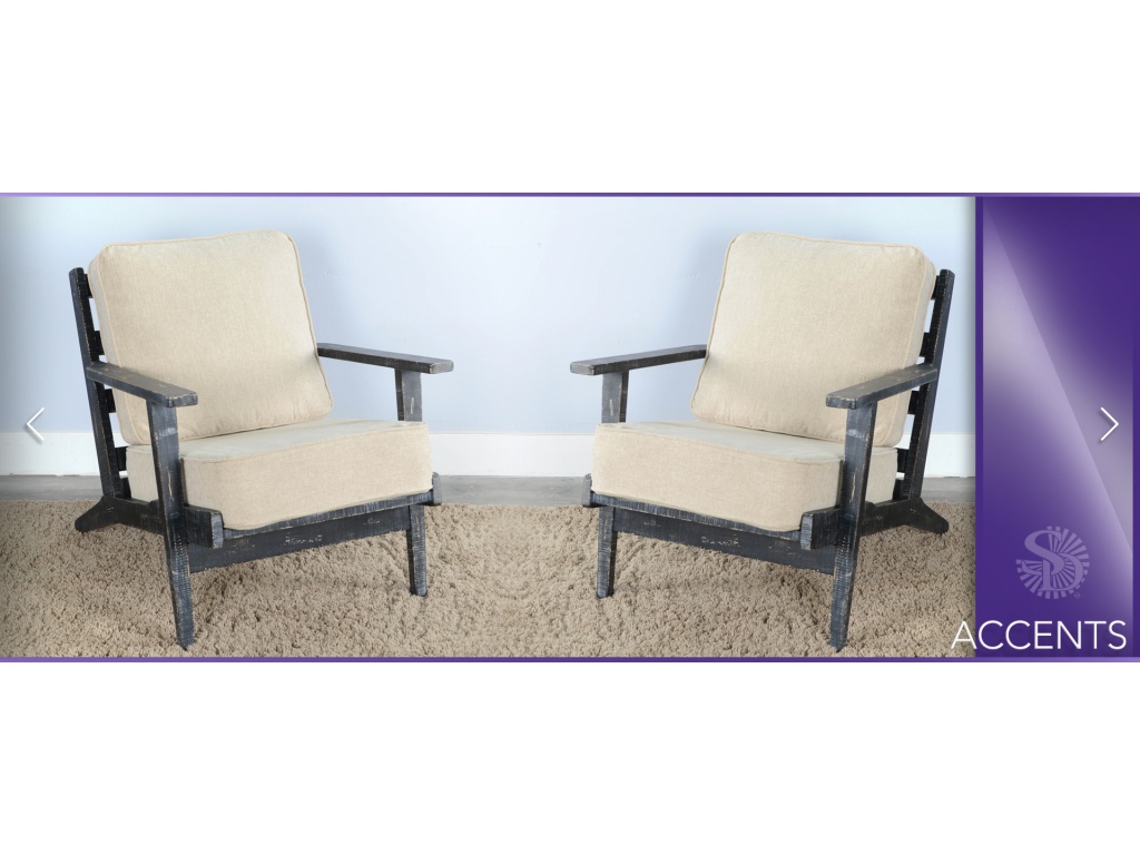 White Sand Chair Cushion Seat & Back - image 1