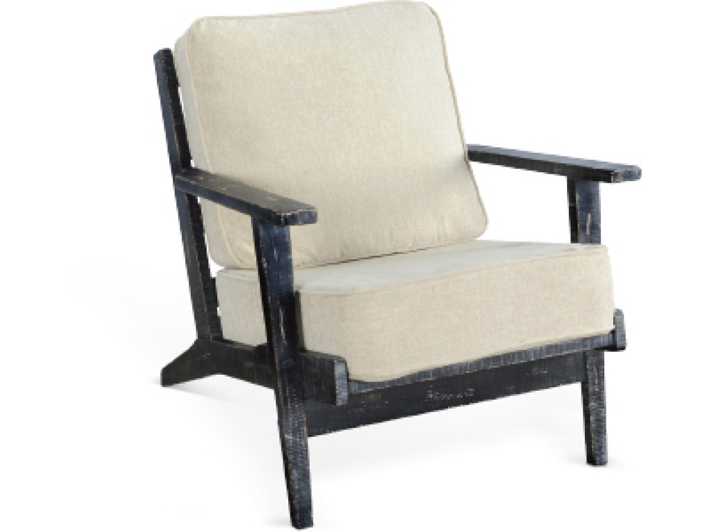 Black Sand Chair Cushion Seat & Back - main image