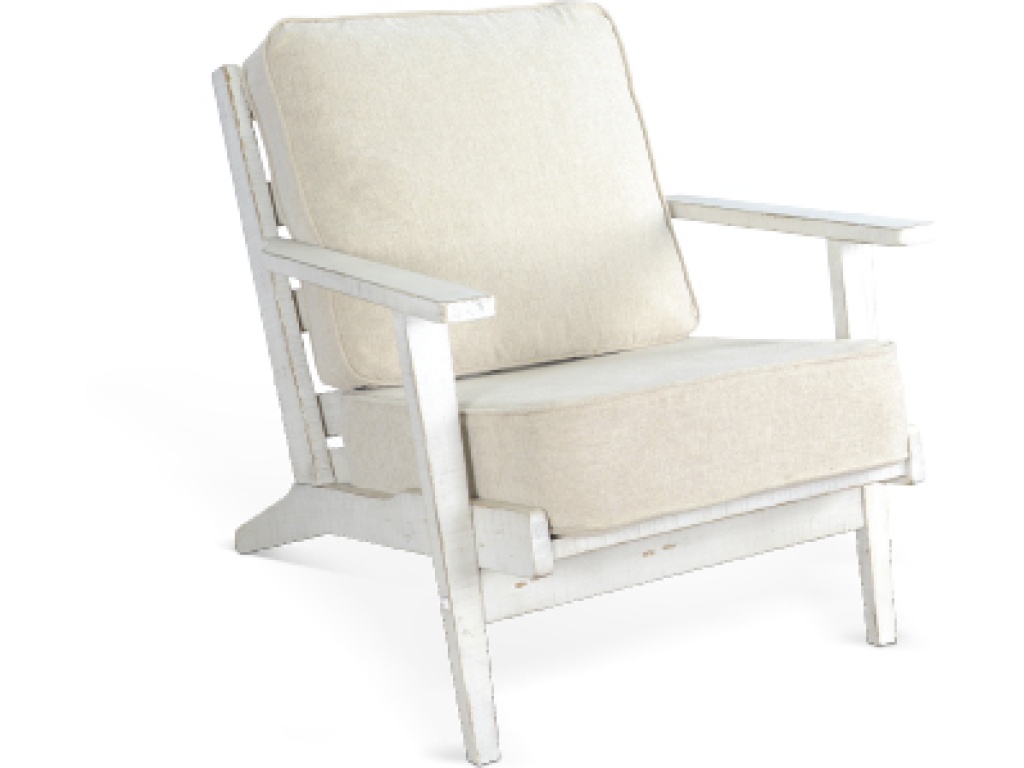 White Sand Chair Cushion Seat & Back - main image