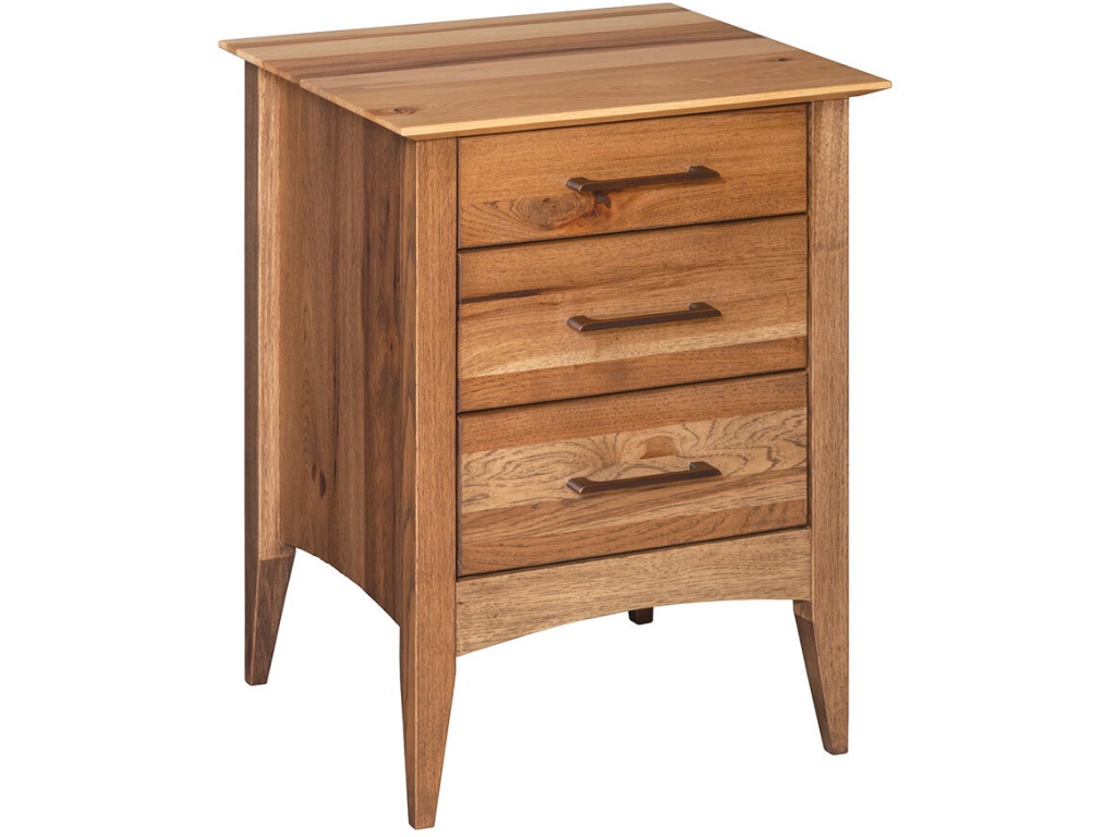 Simplicity 3-Drawer Nightstand - main image