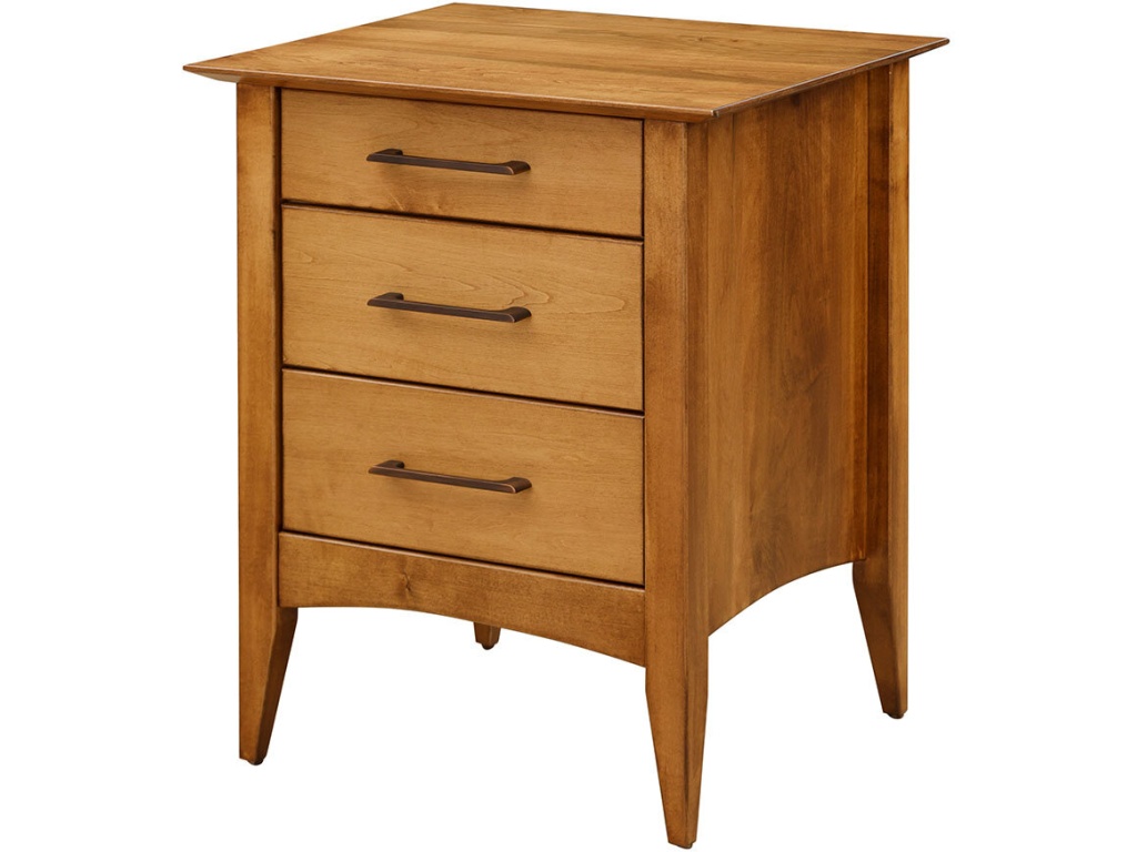 Simplicity 3-Drawer Nightstand - image 1