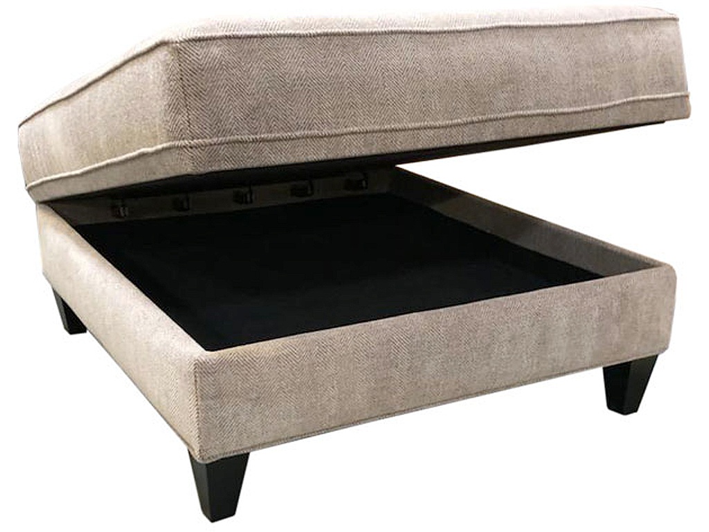 Sq. Storage Ottoman - main image