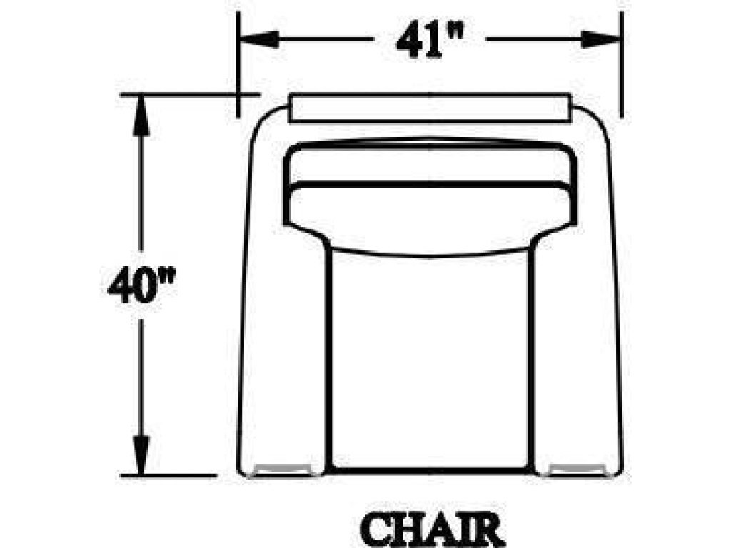 Warner Stationary Chair 8-Way Tie - image 1