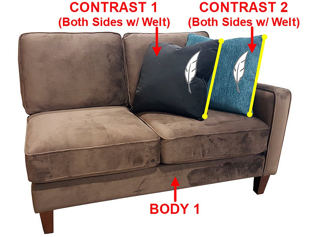 RSF 1 Arm Loveseat - main image