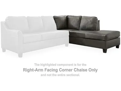 Valderno Right-Arm Facing Corner Chaise - Alternative View