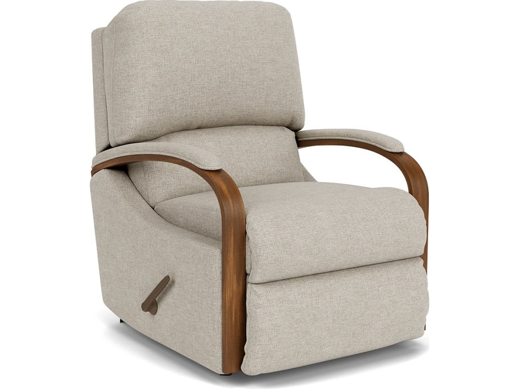 Woodlawn Fabric Rocking Recliner - image 3