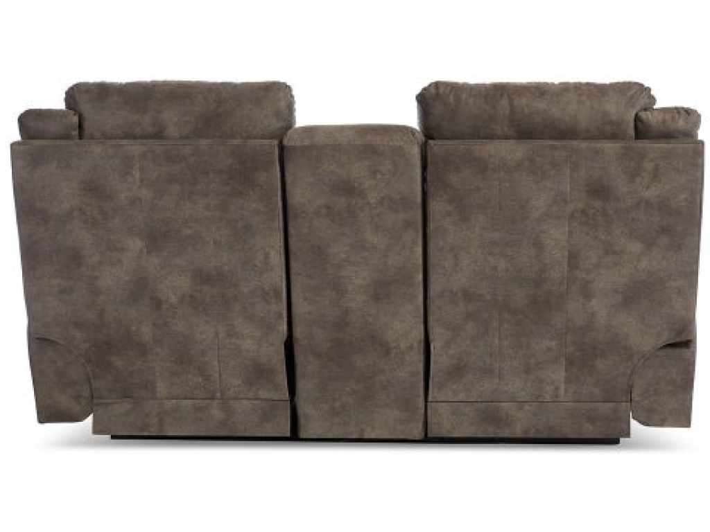 Joel Power Reclining Loveseat w/ Headrest & Console - image 6